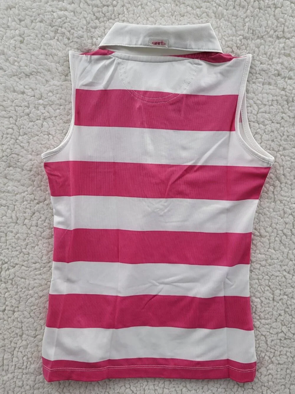 Garb Performance Oak Hills Girl Sleeveless Golf Shirt Size Small